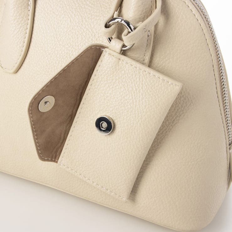 カシュカシュ cachecache / ポーチ付きシェル型ボストン | UNBILLION | 詳細画像14 