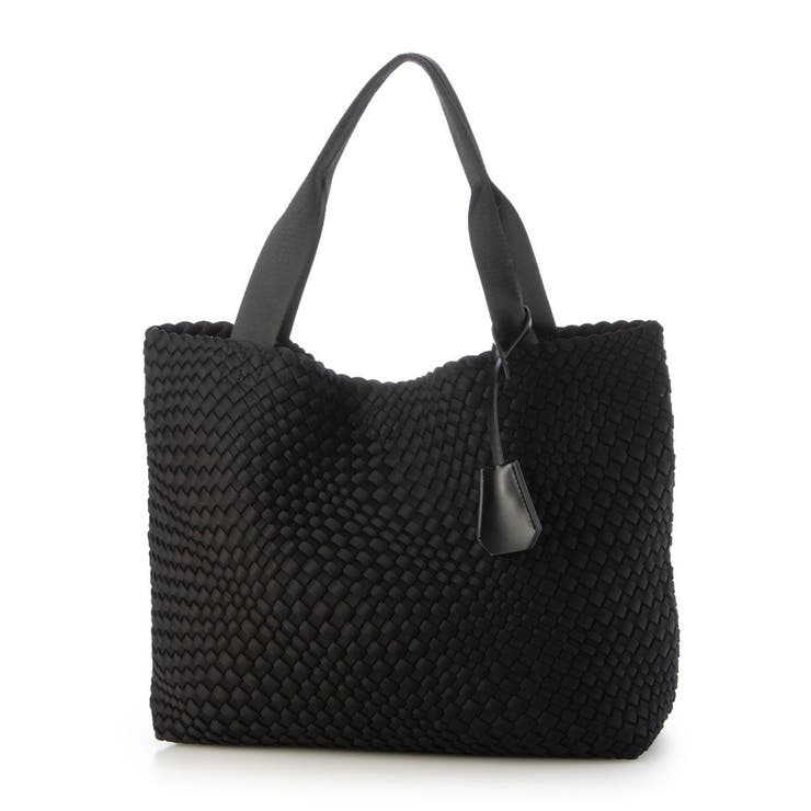 ブラック | カシュカシュ cachecache / ネオプレーンメッシュビッグトートバッグ | UNBILLION
