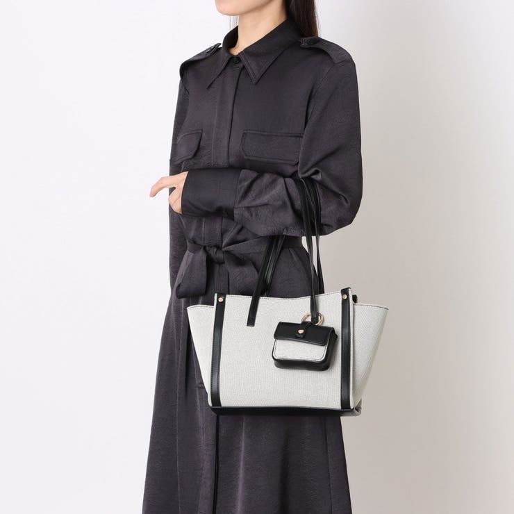 カシュカシュ cachecache / ミニポーチ付エルガリートート | UNBILLION | 詳細画像1 