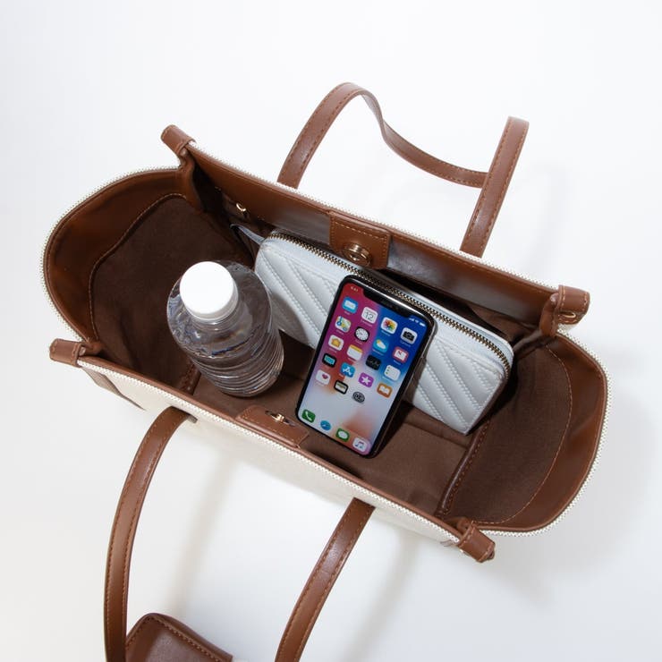 カシュカシュ cachecache / ミニポーチ付エルガリートート | UNBILLION | 詳細画像15 