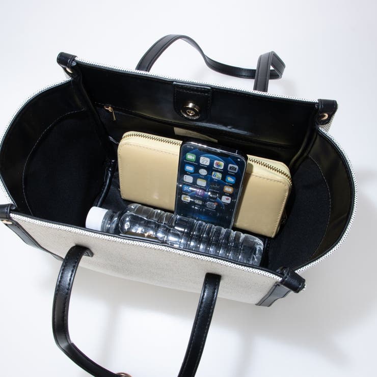 カシュカシュ cachecache / ミニポーチ付エルガリートート | UNBILLION | 詳細画像8 