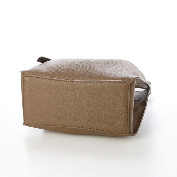 カシュカシュ  / フェイクレザーショルダーバッグ付スクエアトート | UNBILLION | 詳細画像12 