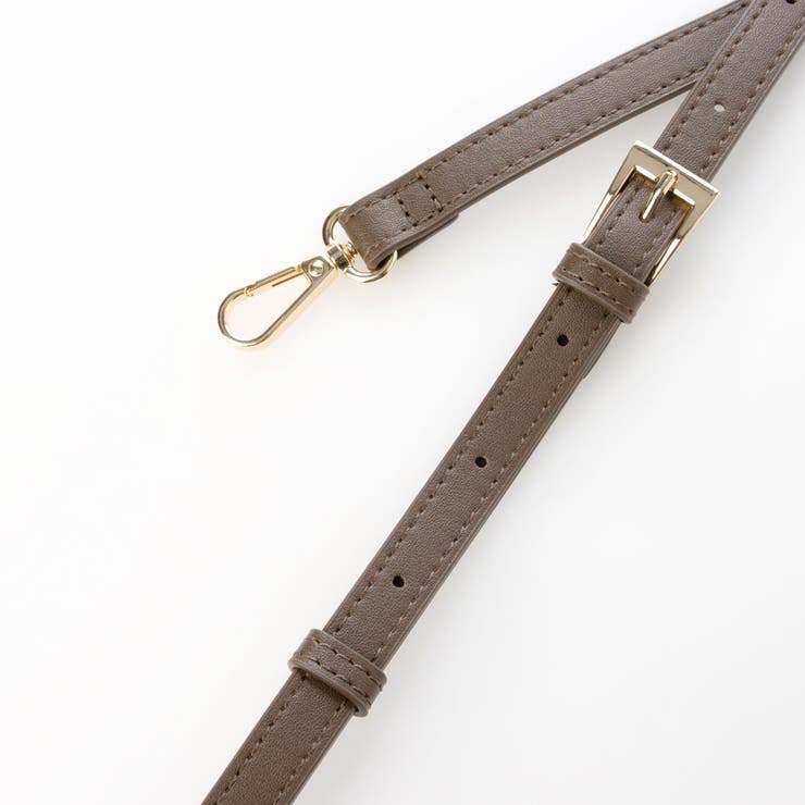 カシュカシュ  / フェイクレザーショルダーバッグ付スクエアトート | UNBILLION | 詳細画像17 