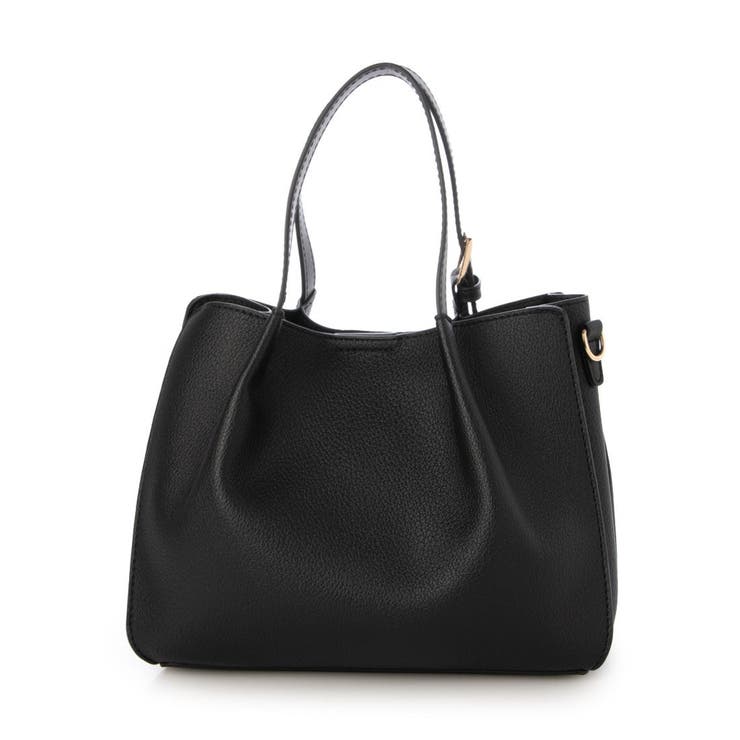 カシュカシュ  / フェイクレザーショルダーバッグ付スクエアトート | UNBILLION | 詳細画像29 