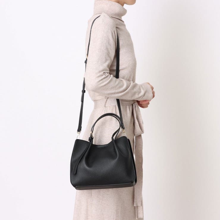 カシュカシュ  / フェイクレザーショルダーバッグ付スクエアトート | UNBILLION | 詳細画像37 