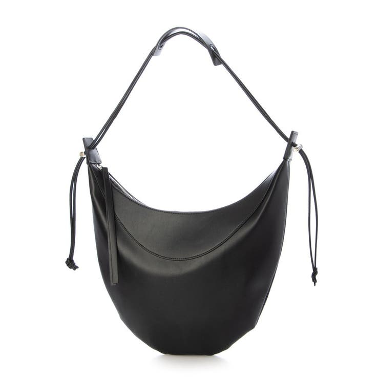 ブラック | カシュカシュ cachecache / ハーフムーンコードハンドルショルダー | UNBILLION