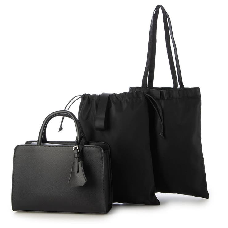 ブラック | カシュカシュ cachecache / フォーマル3点セットバッグ | UNBILLION