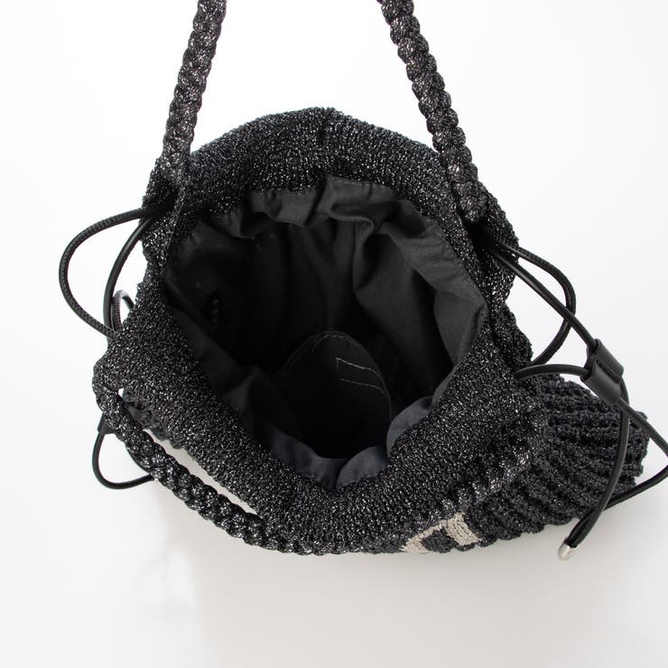 カシュカシュ cachecache / メッセージラメニット2wayバッグ | UNBILLION | 詳細画像11 