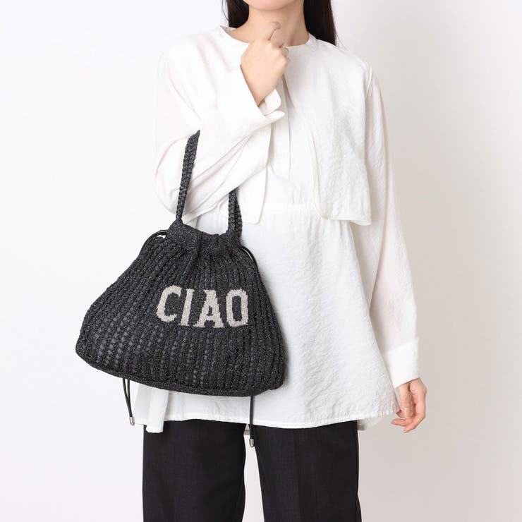 カシュカシュ cachecache / メッセージラメニット2wayバッグ | UNBILLION | 詳細画像7 