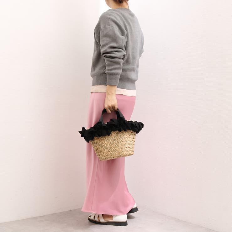 カシュカシュ cachecache / フリルカゴバッグ | UNBILLION | 詳細画像2 