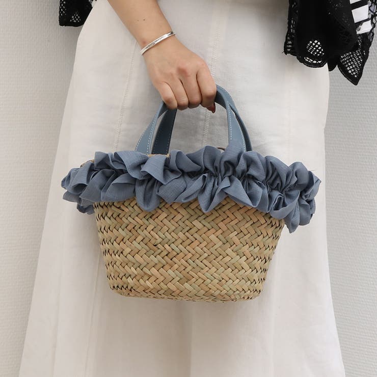 カシュカシュ cachecache / フリルカゴバッグ | UNBILLION | 詳細画像4 