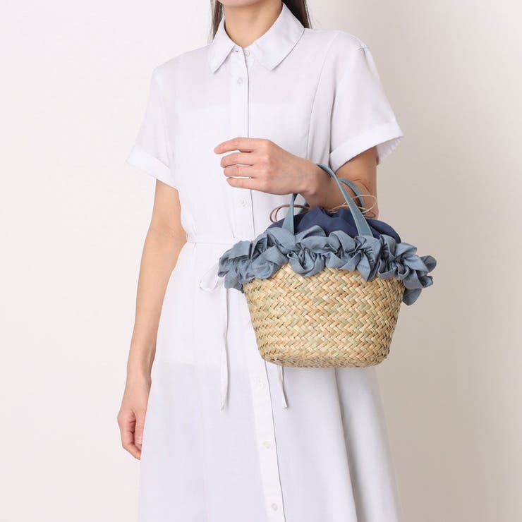 カシュカシュ cachecache / フリルカゴバッグ | UNBILLION | 詳細画像7 