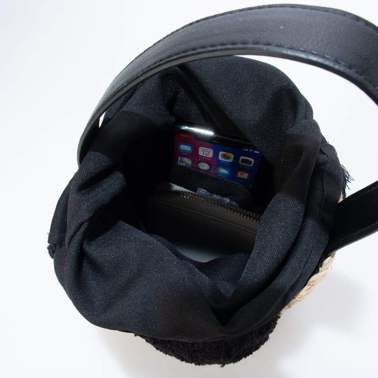 cachecache / ハート付ラフィアバケットトート カゴバッグ | UNBILLION | 詳細画像18 