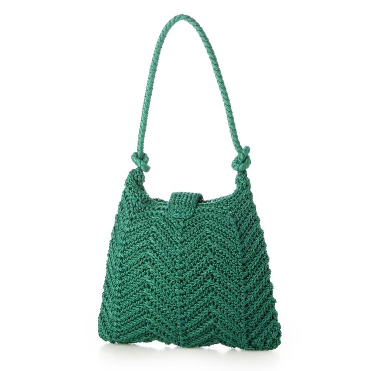 カシュカシュ cachecache / 山波編みトート カゴバッグ | UNBILLION | 詳細画像3 