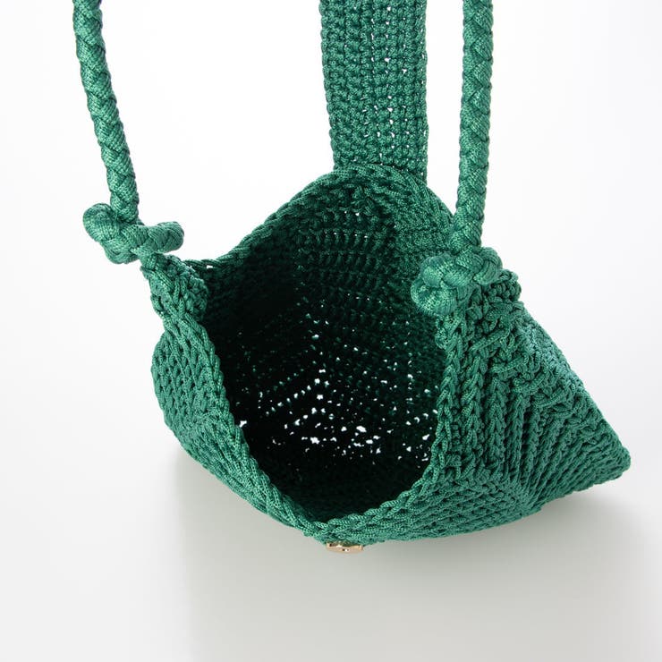 カシュカシュ cachecache / 山波編みトート カゴバッグ | UNBILLION | 詳細画像5 