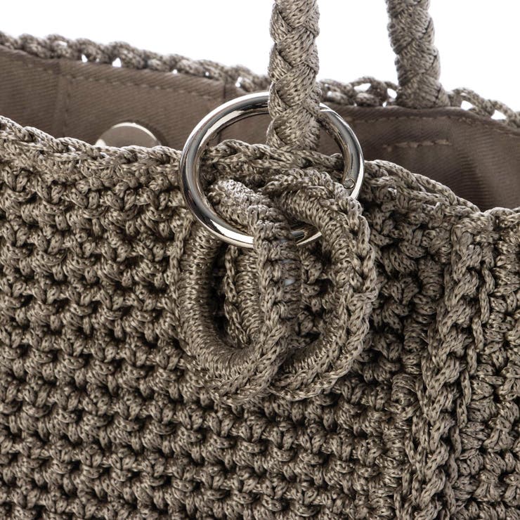 カシュカシュ cachecache / ベーシッククロッシェトート カゴバッグ | UNBILLION | 詳細画像5 