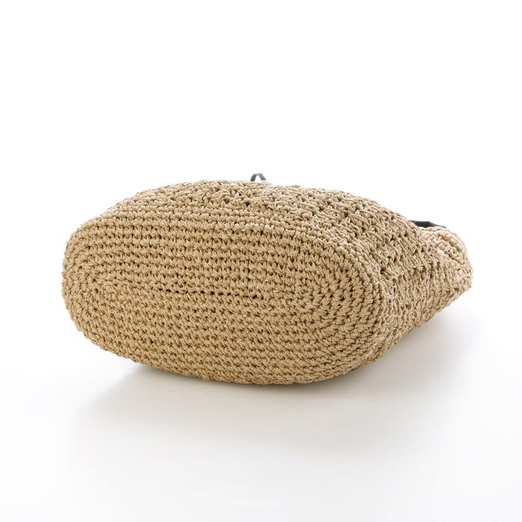 cachecache / ドロストフリルハンドル地柄編みトート カゴバッグ | UNBILLION | 詳細画像26 