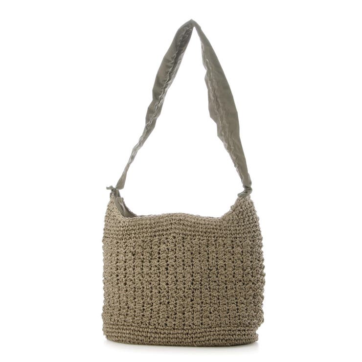 cachecache / ドロストフリルハンドル地柄編みトート カゴバッグ | UNBILLION | 詳細画像36 