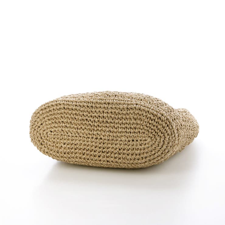 cachecache / ドロストフリルハンドル地柄編みトート カゴバッグ | UNBILLION | 詳細画像40 