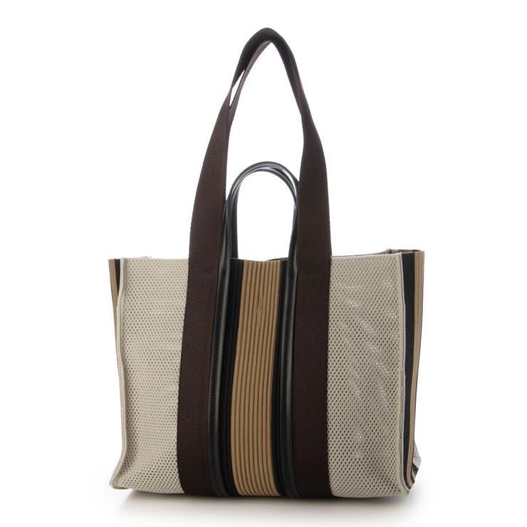 カシュカシュ / マルチカラーストライプ2wayスクエアトート | UNBILLION | 詳細画像10 