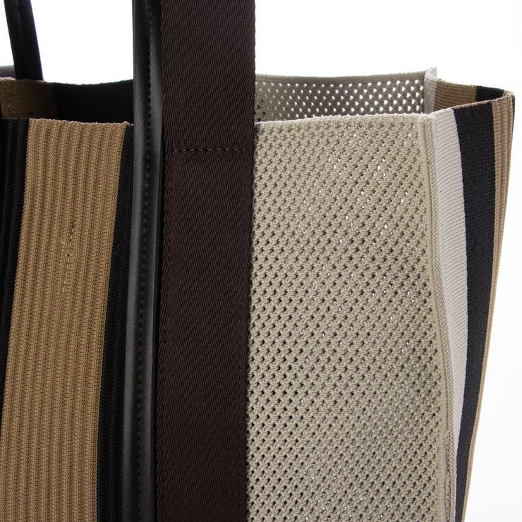 カシュカシュ / マルチカラーストライプ2wayスクエアトート | UNBILLION | 詳細画像13 