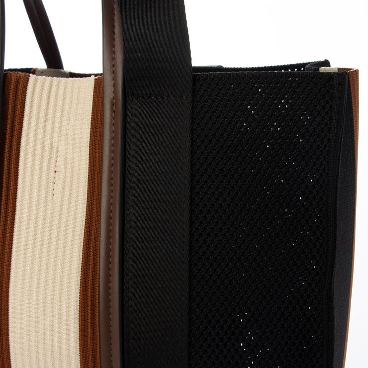 カシュカシュ / マルチカラーストライプ2wayスクエアトート | UNBILLION | 詳細画像19 