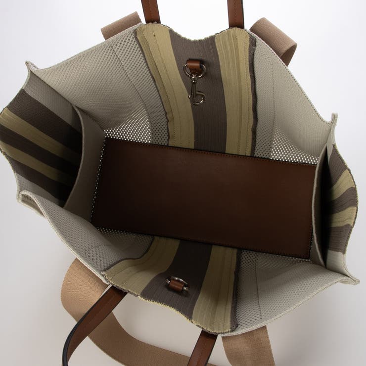 カシュカシュ / マルチカラーストライプ2wayスクエアトート | UNBILLION | 詳細画像6 