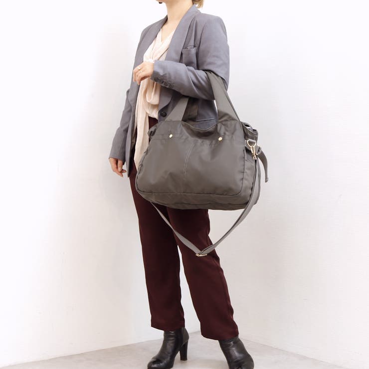 カシュカシュ cachecache / ナイロンタウン2wayボストンバッグ | UNBILLION | 詳細画像14 