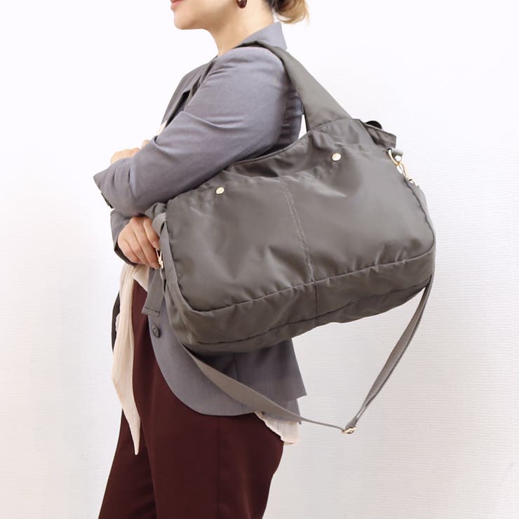 カシュカシュ cachecache / ナイロンタウン2wayボストンバッグ | UNBILLION | 詳細画像15 