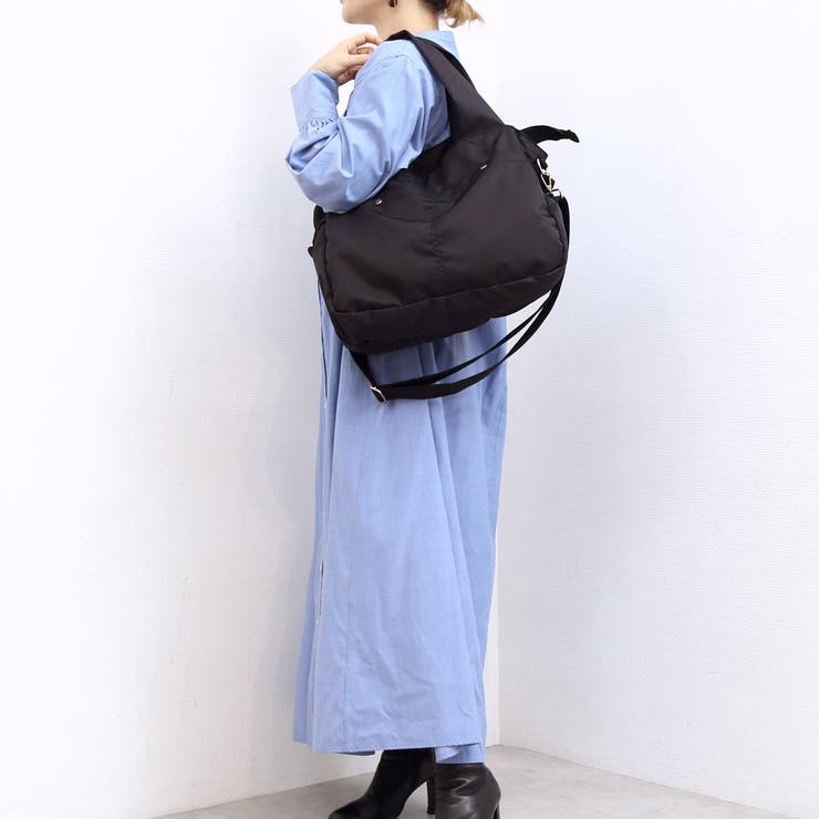 カシュカシュ cachecache / ナイロンタウン2wayボストンバッグ | UNBILLION | 詳細画像2 