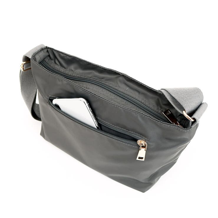 カシュカシュ cachecache / 舟型ナイロンショルダー | UNBILLION | 詳細画像10 