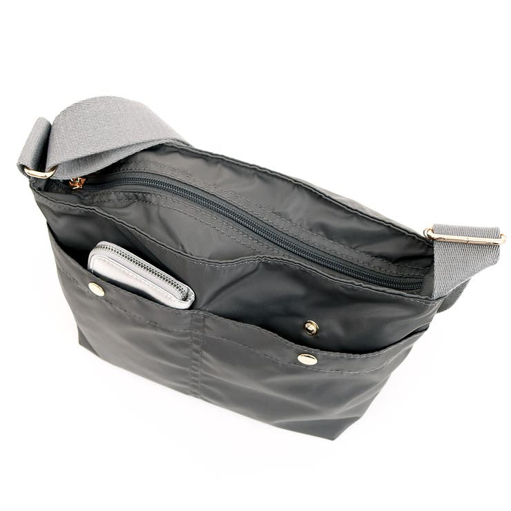 カシュカシュ cachecache / 舟型ナイロンショルダー | UNBILLION | 詳細画像9 