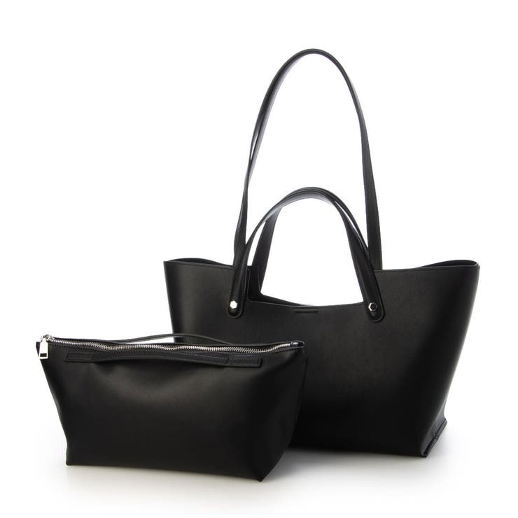 カシュカシュ cachecache / ポーチ付横長2ハンドルトート | UNBILLION | 詳細画像18 