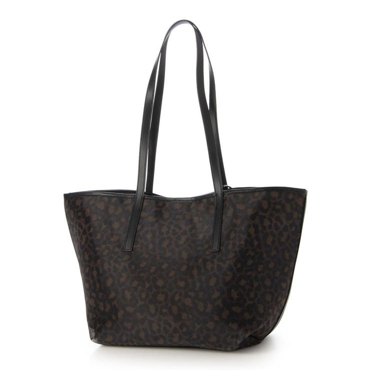 カシュカシュ cachecache チュールメッシュヒョウ柄プリントトートＬ | UNBILLION | 詳細画像10 