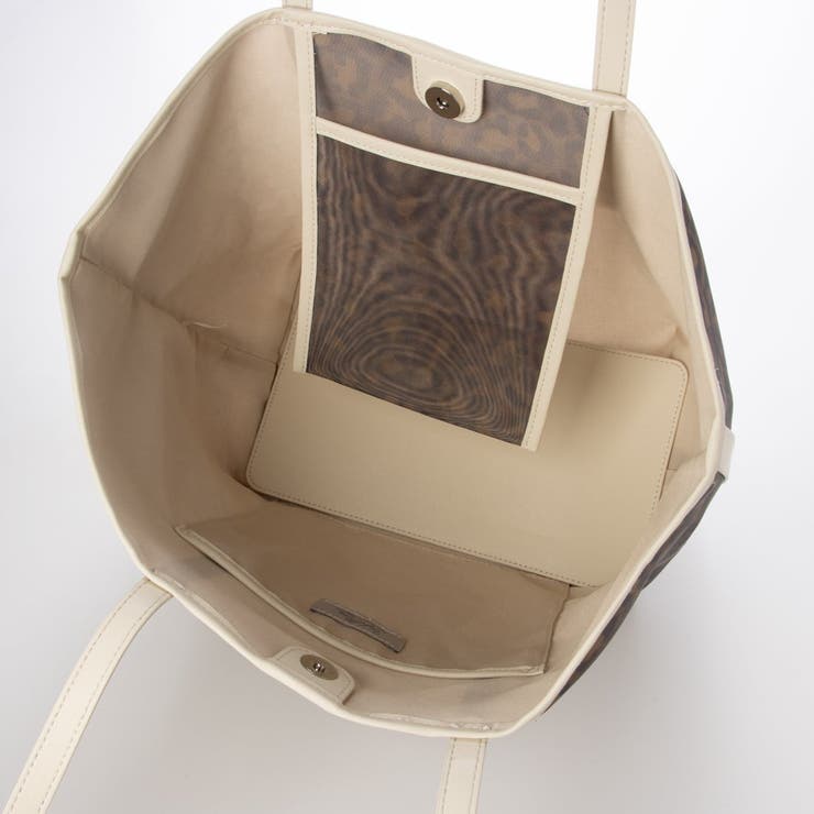 カシュカシュ cachecache チュールメッシュヒョウ柄プリントトートＬ | UNBILLION | 詳細画像5 