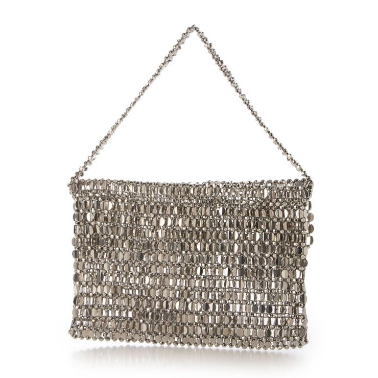 カシュカシュ cachecache / メタルビーズフラップ付きハンドバッグ | UNBILLION | 詳細画像2 