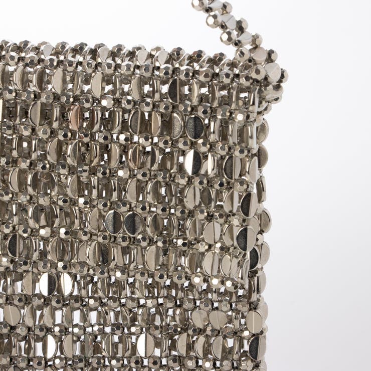 カシュカシュ cachecache / メタルビーズフラップ付きハンドバッグ | UNBILLION | 詳細画像4 