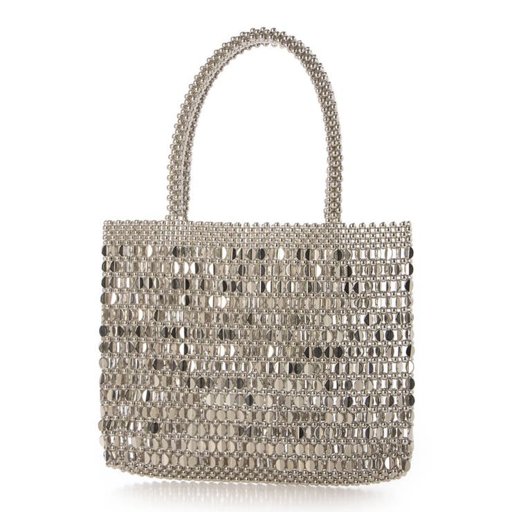 カシュカシュ cachecache / メタルビーズミニトートバッグ | UNBILLION | 詳細画像1 