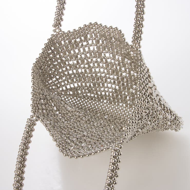 カシュカシュ cachecache / メタルビーズミニトートバッグ | UNBILLION | 詳細画像4 