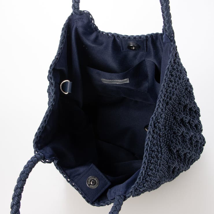 カシュカシュ cachecache / 柄編みベーシックトート カゴバッグ | UNBILLION | 詳細画像21 