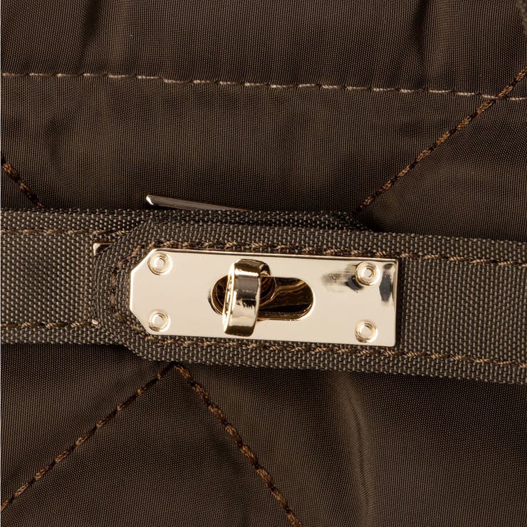 カシュカシュ cachecache ヒネリ金具2wayナイロンキルティングトート… | UNBILLION | 詳細画像11 