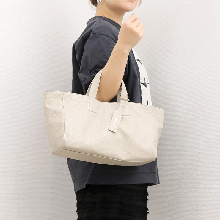 カシュカシュ cachecache / メッシュエンボス横長ショッパートート | UNBILLION | 詳細画像1 