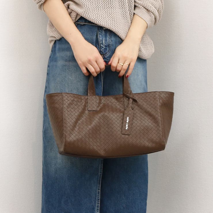 カシュカシュ cachecache / メッシュエンボス横長ショッパートート | UNBILLION | 詳細画像7 