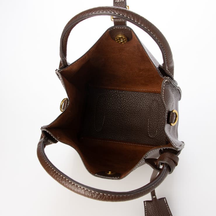 カシュカシュ cachecache 1枚革風ショルダーベルト付ディテールトート | UNBILLION | 詳細画像23 