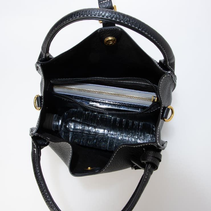 カシュカシュ cachecache 1枚革風ショルダーベルト付ディテールトート | UNBILLION | 詳細画像34 