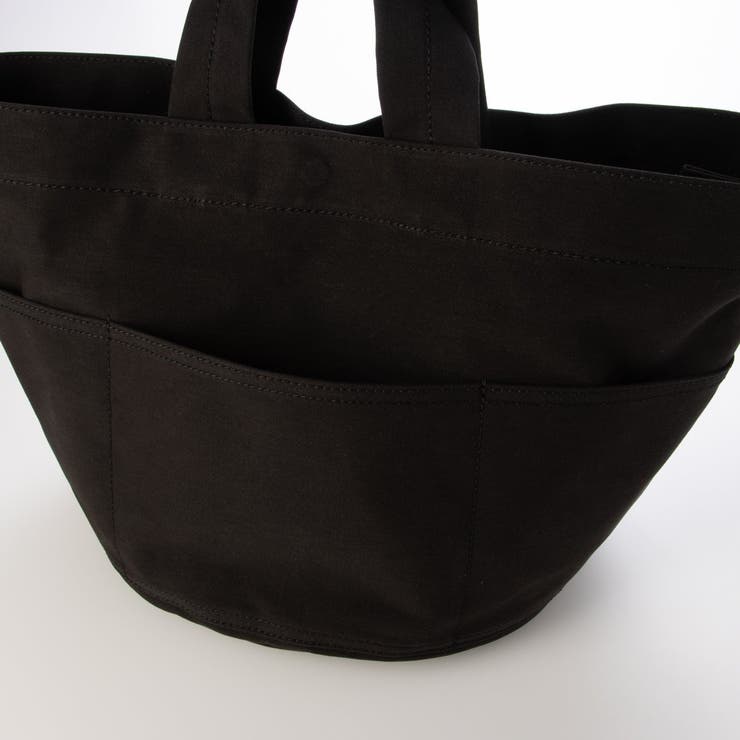 カシュカシュ cachecache ポリコットンマルチポケット丸底トートバッグ | UNBILLION | 詳細画像25 