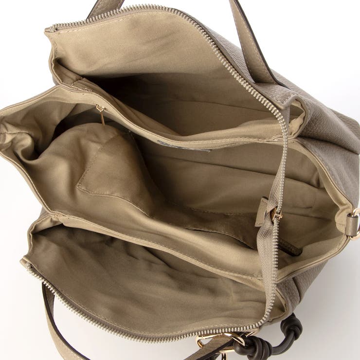 カシュカシュ cachecache チャーム付シボフェイクレザー2wayバッグ | UNBILLION | 詳細画像26 