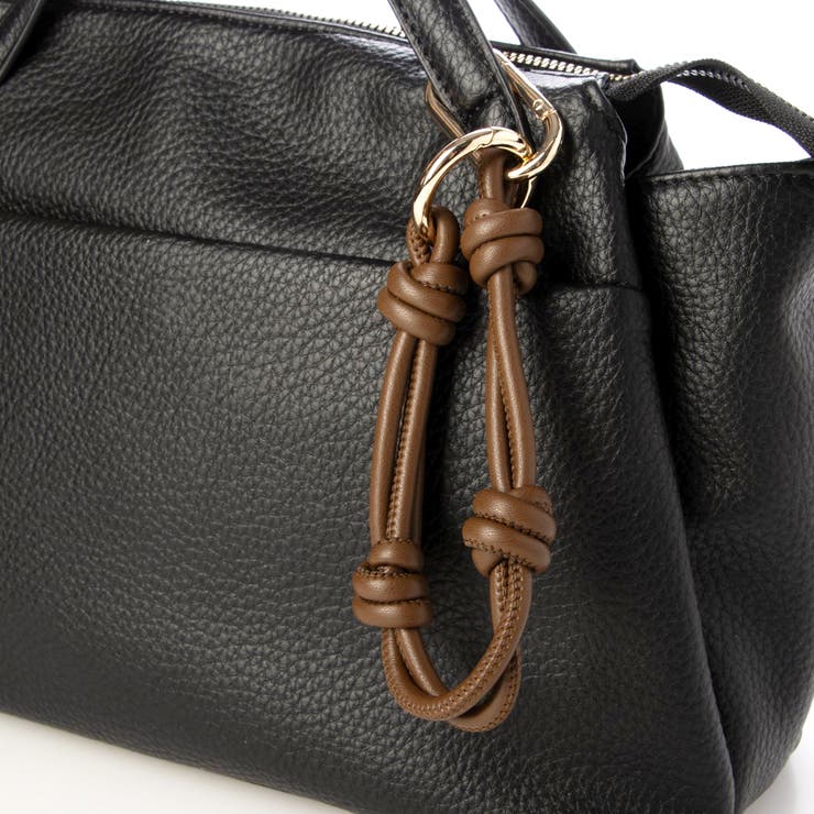 カシュカシュ cachecache チャーム付シボフェイクレザー2wayバッグ | UNBILLION | 詳細画像43 