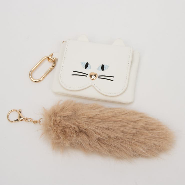 カシュカシュ cachecache しっぽチャーム付ねこモチーフミニウォレット | UNBILLION | 詳細画像15 