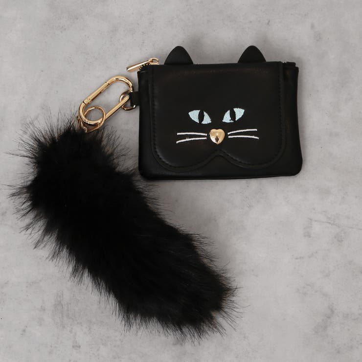 カシュカシュ cachecache しっぽチャーム付ねこモチーフミニウォレット | UNBILLION | 詳細画像16 